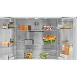 Bosch Serie 4 KFN96APEA nevera puerta lado a lado Independiente 605 L Acero inoxidable