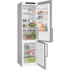Bosch Serie 4 KGN39VIBT nevera y congelador Independiente 363 L Acero inoxidable