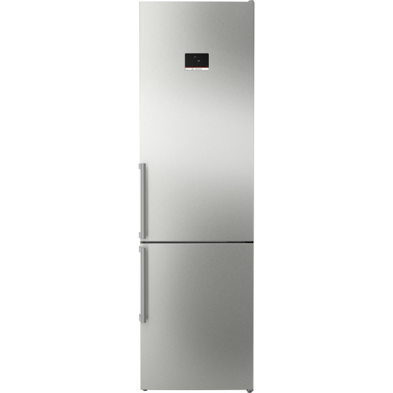Bosch Serie 4 KGN397ICT nevera y congelador Independiente 363 L Acero inoxidable