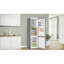 Bosch Serie 6 KGN39AIBT nevera y congelador Independiente 363 L Acero inoxidable