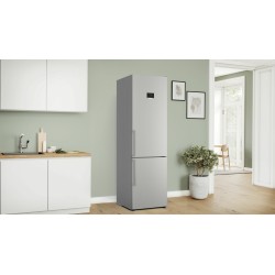 Bosch Serie 6 KGN39AIBT nevera y congelador Independiente 363 L Acero inoxidable