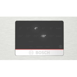 Bosch Serie 6 KGN39AIBT nevera y congelador Independiente 363 L Acero inoxidable