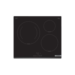 Bosch Serie 4 PUJ631BB5E hobs Negro Integrado 59.2 cm Con placa de inducción 3 zona(s)