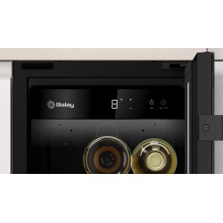 Balay 3WUF073B enfriador de vino Nevera de vino Bajo encimera Negro 21 botella(s)