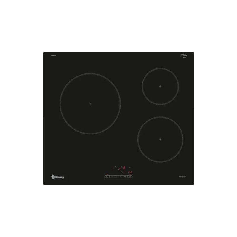Balay 3EB864FR hobs Negro Integrado 59.2 cm Con placa de inducción 3 zona(s)