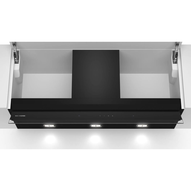 Siemens iQ500 LJ97BAM60 campana Encastrada Negro 459 m³ h