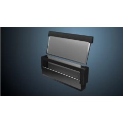 Siemens iQ700 LD98WMM60 campana De superficie Negro 833 m³ h