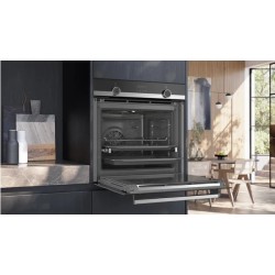 Siemens HR574AER0 horno de vapor Medio Negro Giratorio