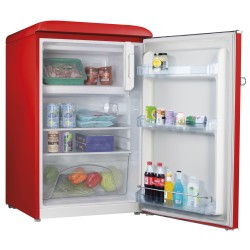 Corbero E-CF1PG90RR nevera combi Independiente 110 L Rojo