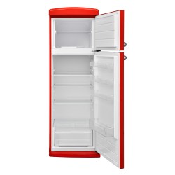 Corbero CF2P1821RR nevera y congelador Independiente 312 L Rojo