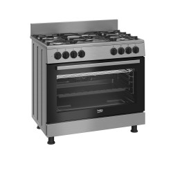 Beko GM 15120 DX NS cocina Cocina independiente Eléctrico Encimera de gas Acero inoxidable