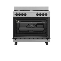 Beko GM 15120 DX NS cocina Cocina independiente Eléctrico Encimera de gas Acero inoxidable
