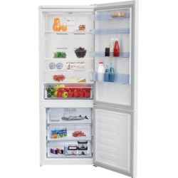 Beko RCNE560K40WN nevera y congelador Independiente 514 L Blanco