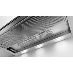 Bosch Serie 8 DFS097K51 campana Semintegrada (extraíble) Acero inoxidable 700 m³ h