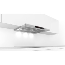 Bosch Serie 8 DFS097K51 campana Semintegrada (extraíble) Acero inoxidable 700 m³ h