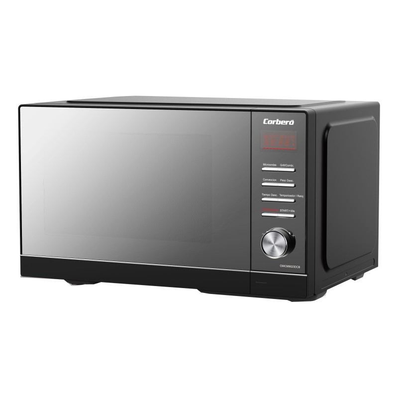 Corbero CMICM9023DCB microondas Negro Microondas combinado Encimera 23 L 900 W
