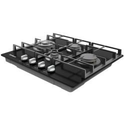 Corbero CPCGM4F4121N hobs Negro Integrado 60 cm Encimera de gas 4 zona(s)