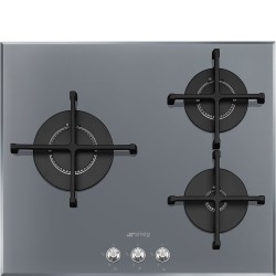Smeg PV163S2 hobs Acero pulido Integrado Encimera de gas 3 zona(s)