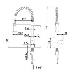 CATA XPB Acero inoxidable