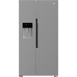Beko GN162341XBN nevera puerta lado a lado Independiente 571 L Acero inoxidable