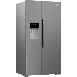 Beko GN162341XBN nevera puerta lado a lado Independiente 571 L Acero inoxidable