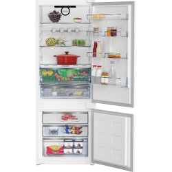 Beko BCNE400E40SN nevera y congelador Integrado 370 L Blanco