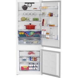 Beko BCNE400E40SN nevera y congelador Integrado 370 L Blanco