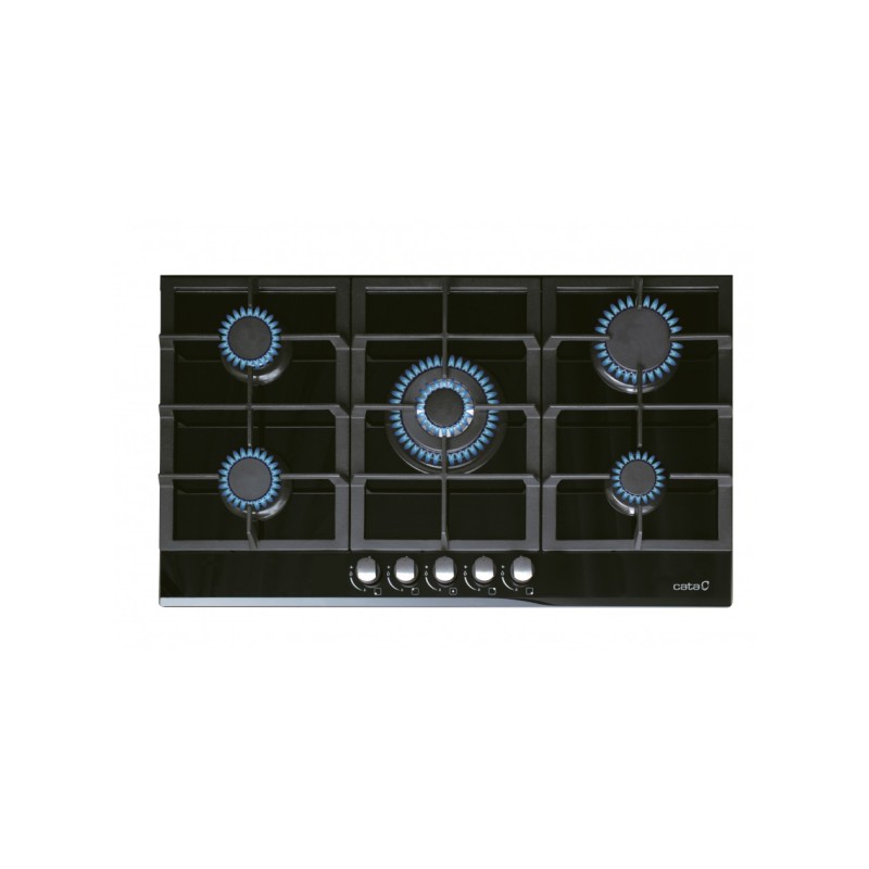 CATA LCI 9041 BK Negro Integrado 87 cm Encimera de gas 5 zona(s)