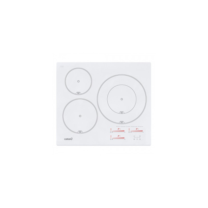 CATA INSB 6030 WH Blanco Integrado 60 cm Con placa de inducción 3 zona(s)