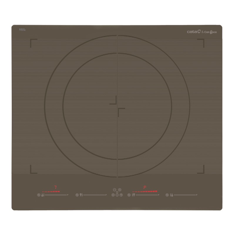 CATA GIGA 600 SD Marrón Integrado 59 cm Con placa de inducción 4 zona(s)