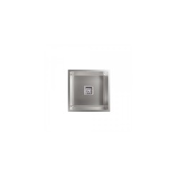 CATA CB 40-40 P R10 Fregadero encastrado bajo encimera Plaza Acero inoxidable