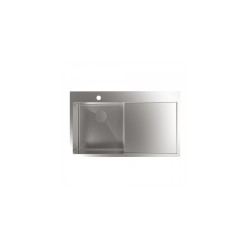 CATA CBS-1 40-40 D R10 Fregadero encastrado bajo encimera Rectangular Acero inoxidable