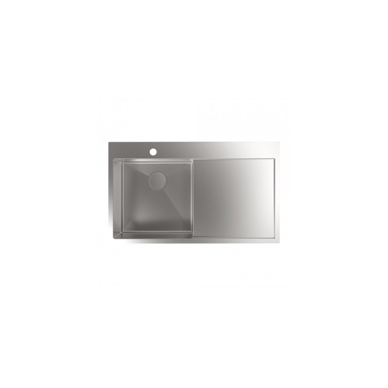CATA CBS-1 40-40 D R10 Fregadero encastrado bajo encimera Rectangular Acero inoxidable