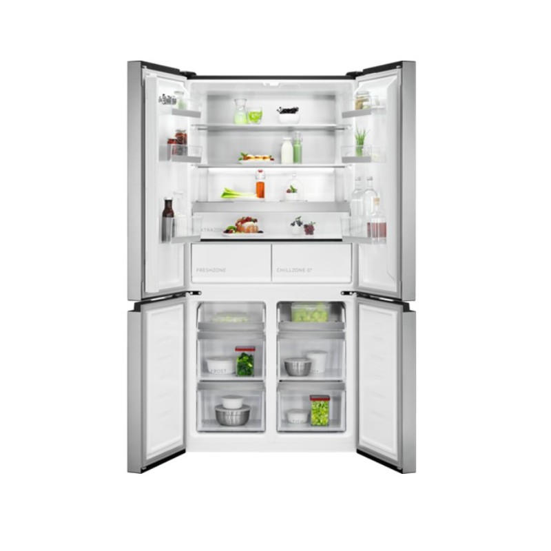 AEG RMB952E6VU nevera puerta lado a lado Independiente 522 L Acero inoxidable