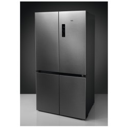 AEG RMB952E6VU nevera puerta lado a lado Independiente 522 L Acero inoxidable