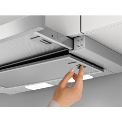 AEG DPB3632S Semintegrada (extraíble) Acero inoxidable 410 m³ h