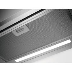 AEG DPE5660M Semintegrada (extraíble) Gris 495 m³ h