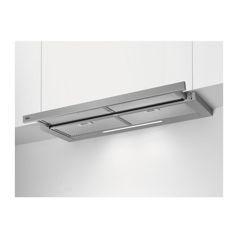AEG DPE5960M Semintegrada (extraíble) Acero inoxidable 445 m³ h