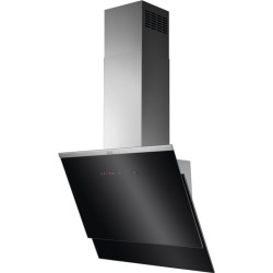 AEG DVE5671HG De pared Negro, Plata 700 m³ h