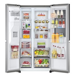 LG InstaView GSXV90MBAE nevera puerta lado a lado Independiente 635 L Acero inoxidable