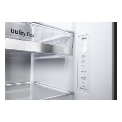 LG InstaView GSXV90MBAE nevera puerta lado a lado Independiente 635 L Acero inoxidable