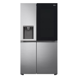 LG InstaView GSXV80PZLE nevera puerta lado a lado Independiente 635 L Plata