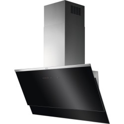 AEG DVE5971HG De pared Negro, Acero inoxidable 400 m³ h