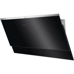 AEG DVE5971HG De pared Negro, Acero inoxidable 400 m³ h