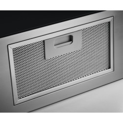 AEG DVE5971HG De pared Negro, Acero inoxidable 400 m³ h