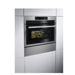 AEG KME721880M Acero inoxidable Microondas con grill Integrado 42 L 1000 W