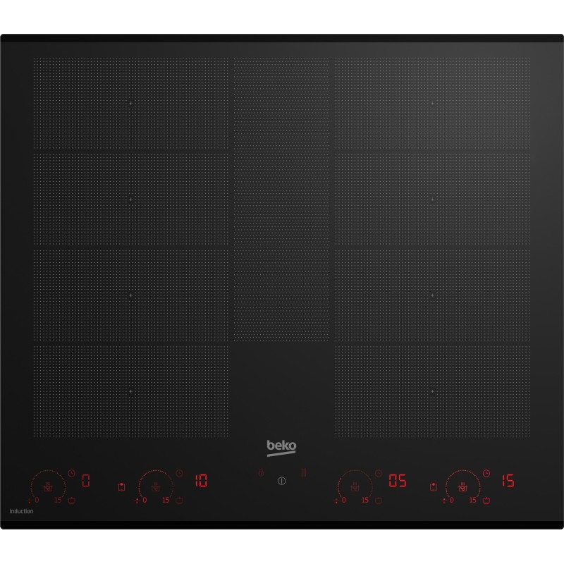 Beko HII 68811 NT Negro Integrado 58 cm Con placa de inducción 8 zona(s)