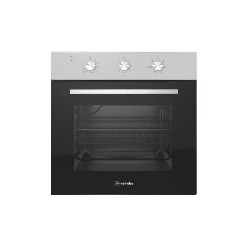 Meireles MF 7600 X horno 70 L Negro, Acero inoxidable