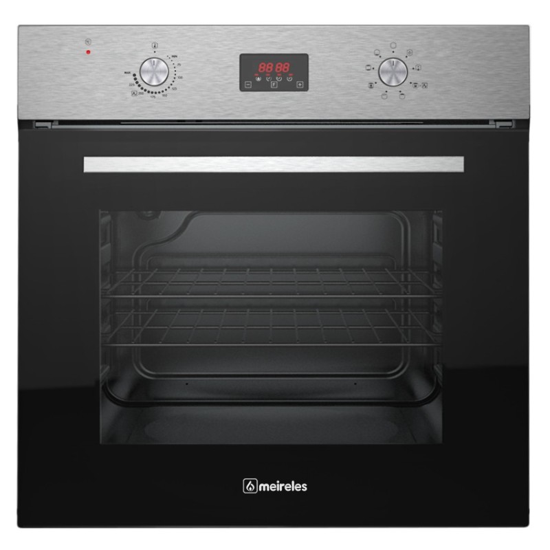 Meireles MF 7700 X 70 L 2450 W Negro, Acero satinado