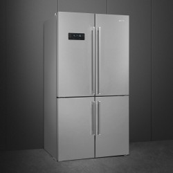 Smeg FQ60XDF nevera puerta lado a lado Independiente 541 L Acero inoxidable